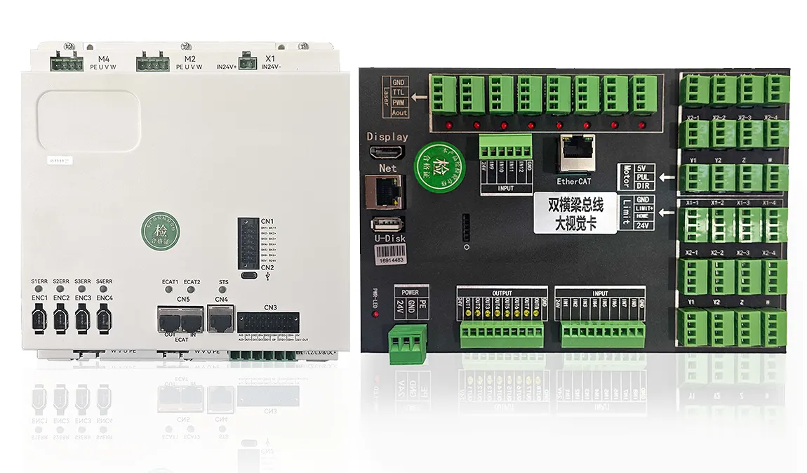 ZJE716-130-2000N Ethercat Laser Control Card for Galvanometer Dual Flight