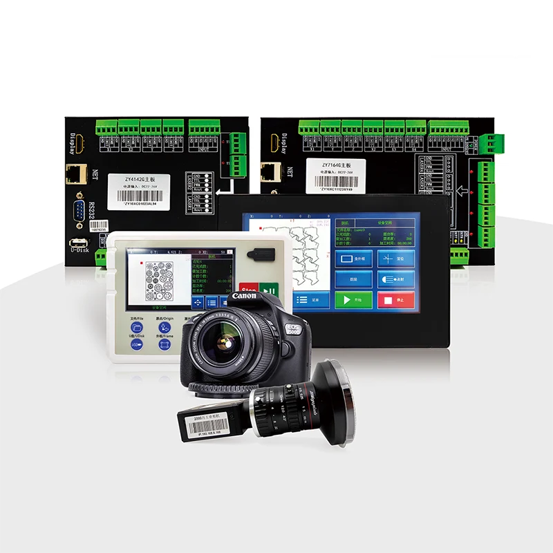 ZY7164G-2000 Panoramic Vision Laser Control System voor textiel