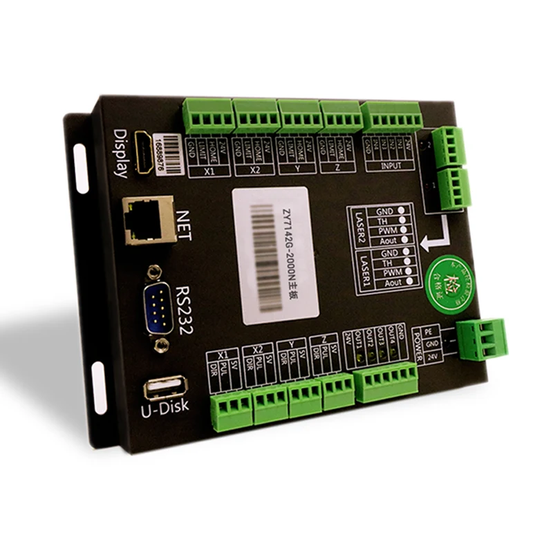 ZY7142G-2000 Panoramic Vision Laser Control Card voor gravure